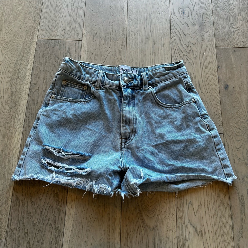 ✨5 for $60✨ Princess Polly High Waisted Denim Shorts Size 4